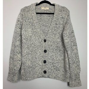 Vanessa Bruno Athe Wool Alpaca Chunky Knit Cardigan